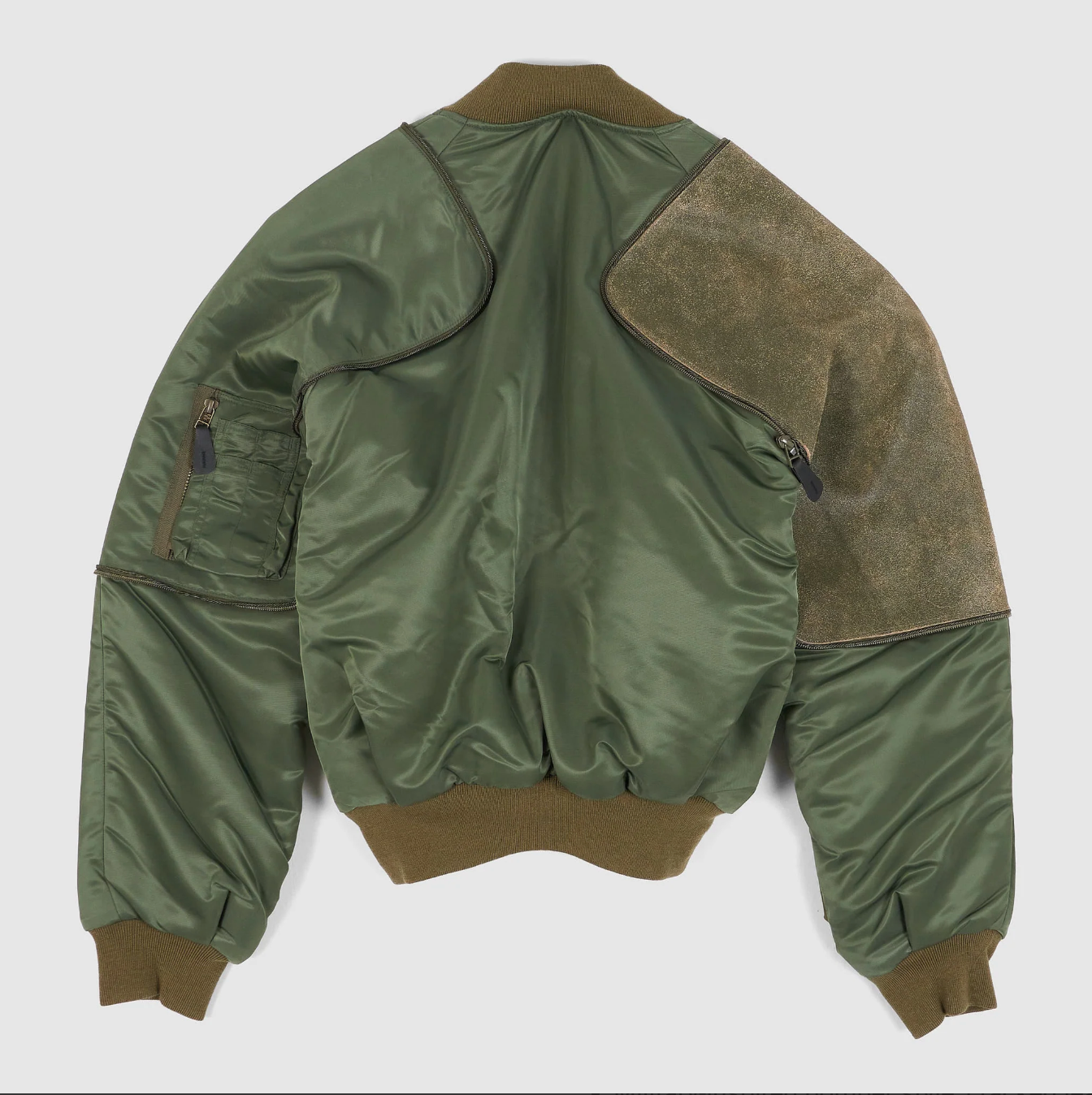 Army Pillow Bomber Jacket