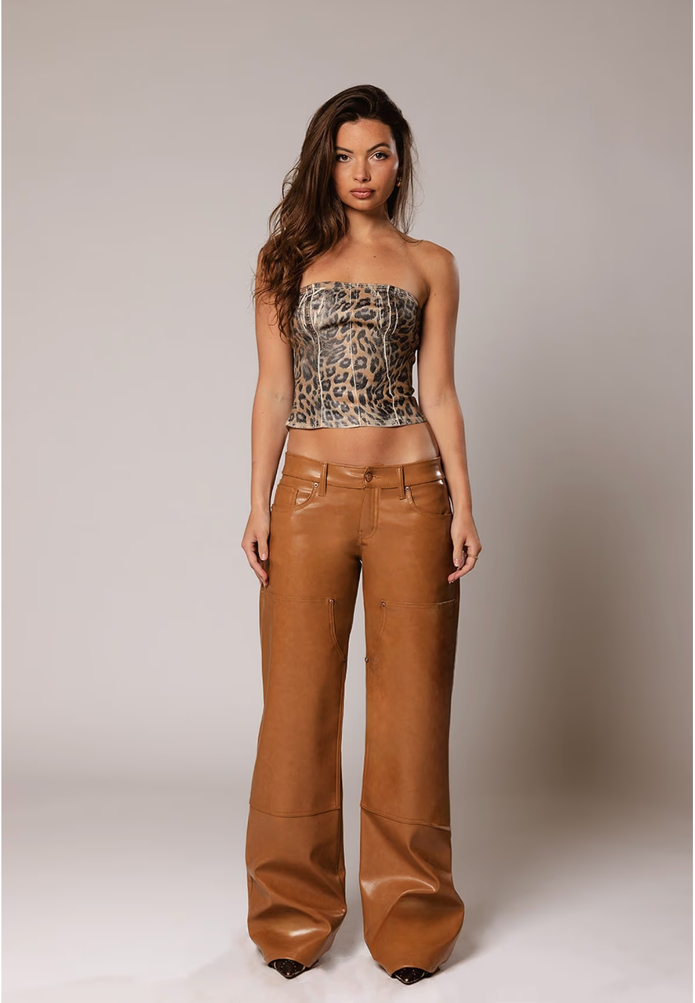 Saddle Brown Pants